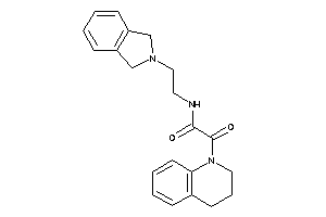 2-(3,4-dihydro-2H-quinolin-1-yl)-N-(2-isoindolin-2-ylethyl)-2-keto-acetamide