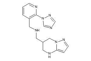 4,5,6,7-tetrahydropyrazolo[1,5-a]pyrimidin-6-ylmethyl-[[2-(1,2,4-triazol-1-yl)-3-pyridyl]methyl]amine