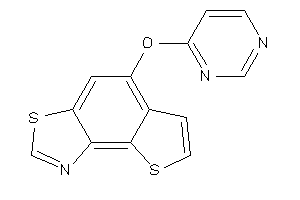 5-(4-pyrimidyloxy)thieno[2,3-e][1,3]benzothiazole