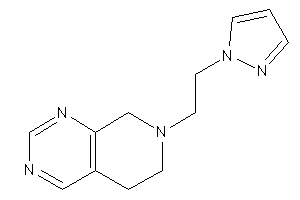 7-(2-pyrazol-1-ylethyl)-6,8-dihydro-5H-pyrido[3,4-d]pyrimidine