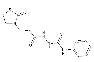 1-[3-(2-ketothiazolidin-3-yl)propanoylamino]-3-phenyl-thiourea