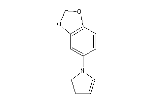 1-(1,3-benzodioxol-5-yl)-2-pyrroline