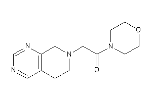 2-(6,8-dihydro-5H-pyrido[3,4-d]pyrimidin-7-yl)-1-morpholino-ethanone