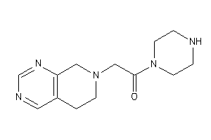 2-(6,8-dihydro-5H-pyrido[3,4-d]pyrimidin-7-yl)-1-piperazino-ethanone