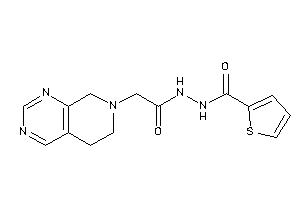 N'-[2-(6,8-dihydro-5H-pyrido[3,4-d]pyrimidin-7-yl)acetyl]thiophene-2-carbohydrazide