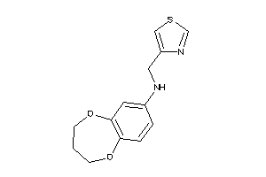 3,4-dihydro-2H-1,5-benzodioxepin-7-yl(thiazol-4-ylmethyl)amine