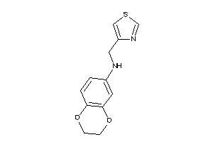 2,3-dihydro-1,4-benzodioxin-7-yl(thiazol-4-ylmethyl)amine