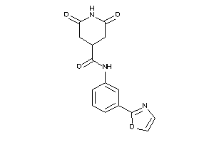 2,6-diketo-N-(3-oxazol-2-ylphenyl)isonipecotamide