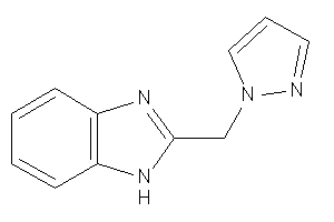 2-(pyrazol-1-ylmethyl)-1H-benzimidazole