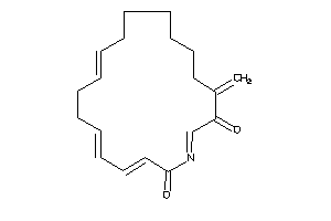 Image of 19-methylene-3-azacyclononadeca-2,5,7,11-tetraene-1,4-quinone