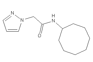 N-cyclooctyl-2-pyrazol-1-yl-acetamide