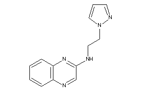 2-pyrazol-1-ylethyl(quinoxalin-2-yl)amine