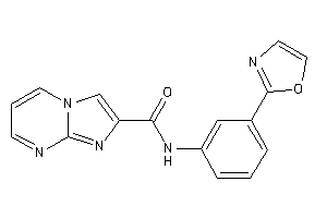 N-(3-oxazol-2-ylphenyl)imidazo[1,2-a]pyrimidine-2-carboxamide