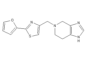 2-(2-furyl)-4-(1,4,6,7-tetrahydroimidazo[4,5-c]pyridin-5-ylmethyl)thiazole