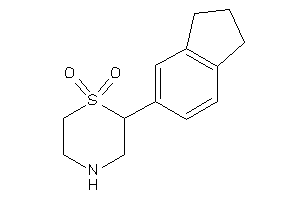 2-indan-5-yl-1,4-thiazinane 1,1-dioxide