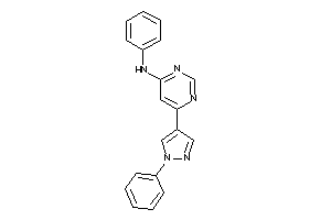 Phenyl-[6-(1-phenylpyrazol-4-yl)pyrimidin-4-yl]amine