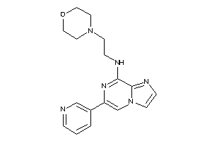 2-morpholinoethyl-[6-(3-pyridyl)imidazo[1,2-a]pyrazin-8-yl]amine