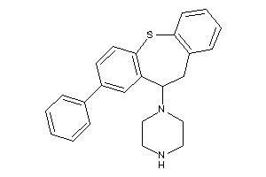 1-(3-phenyl-5,6-dihydrobenzo[b][1]benzothiepin-5-yl)piperazine