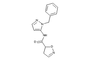 N-(2-benzylpyrazol-3-yl)-2-isoxazoline-5-carboxamide