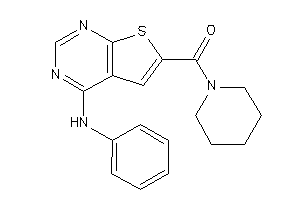(4-anilinothieno[2,3-d]pyrimidin-6-yl)-piperidino-methanone