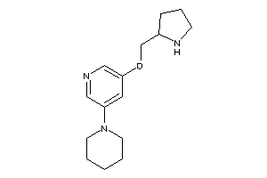 3-piperidino-5-(pyrrolidin-2-ylmethoxy)pyridine