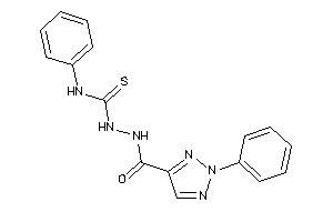 1-phenyl-3-[(2-phenyltriazole-4-carbonyl)amino]thiourea