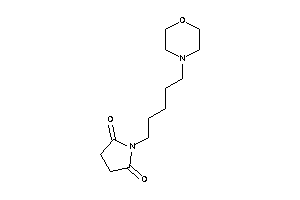 1-(5-morpholinopentyl)pyrrolidine-2,5-quinone