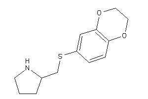 2-[(2,3-dihydro-1,4-benzodioxin-6-ylthio)methyl]pyrrolidine