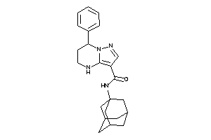 N-(1-adamantyl)-7-phenyl-4,5,6,7-tetrahydropyrazolo[1,5-a]pyrimidine-3-carboxamide