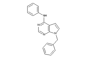 (7-benzylpyrrolo[2,3-d]pyrimidin-4-yl)-phenyl-amine