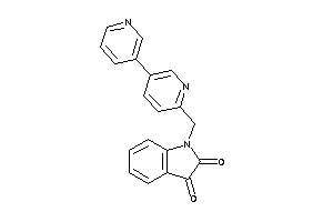 1-[[5-(3-pyridyl)-2-pyridyl]methyl]isatin