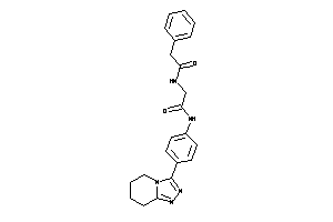 2-[(2-phenylacetyl)amino]-N-[4-(5,6,7,8-tetrahydro-[1,2,4]triazolo[4,3-a]pyridin-3-yl)phenyl]acetamide