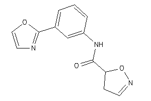 N-(3-oxazol-2-ylphenyl)-2-isoxazoline-5-carboxamide