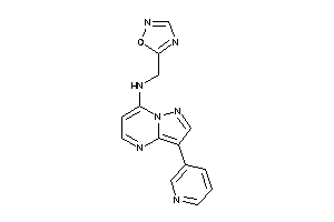 1,2,4-oxadiazol-5-ylmethyl-[3-(3-pyridyl)pyrazolo[1,5-a]pyrimidin-7-yl]amine