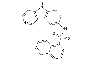 N-(5H-pyrido[4,3-b]indol-8-yl)naphthalene-1-sulfonamide