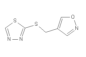 4-[(1,3,4-thiadiazol-2-ylthio)methyl]isoxazole