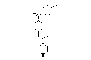 5-[4-(2-keto-2-piperazino-ethyl)piperidine-1-carbonyl]-2-piperidone