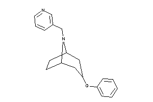 3-phenoxy-8-(3-pyridylmethyl)-8-azabicyclo[3.2.1]octane