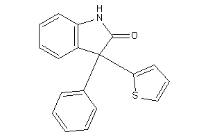 3-phenyl-3-(2-thienyl)oxindole