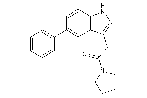 2-(5-phenyl-1H-indol-3-yl)-1-pyrrolidino-ethanone