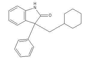 3-(cyclohexylmethyl)-3-phenyl-oxindole