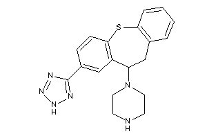 1-[3-(2H-tetrazol-5-yl)-5,6-dihydrobenzo[b][1]benzothiepin-5-yl]piperazine