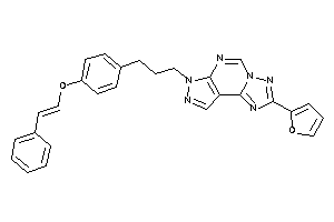 2-furyl-[3-(4-styryloxyphenyl)propyl]BLAH