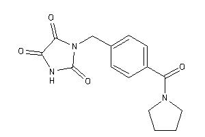 1-[4-(pyrrolidine-1-carbonyl)benzyl]imidazolidine-2,4,5-trione