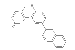 Image of 9-(3-quinolyl)-1H-benzo[h][1,6]naphthyridin-2-one
