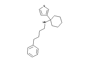 4-phenylbutyl-[1-(3-thienyl)cyclohexyl]amine