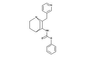 Image of N-[2-(3-pyridylmethyl)quinuclidin-3-yl]carbamic Acid Phenyl Ester