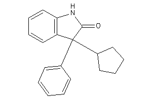 3-cyclopentyl-3-phenyl-oxindole