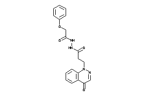 Image of 3-(4-ketocinnolin-1-yl)-N'-(2-phenoxyacetyl)propionohydrazide