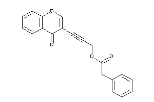 Image of 2-phenylacetic Acid 3-(4-ketochromen-3-yl)prop-2-ynyl Ester